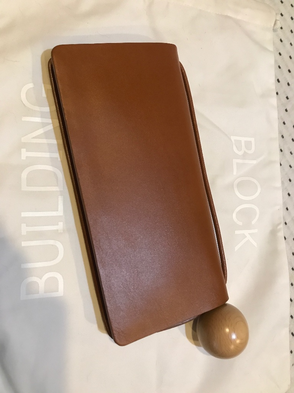 Building Block clutch w/ zipper with bag worn once.